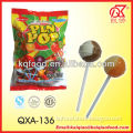 16g Halal Fruit Ball Shape Bubble Gum Custom Lollipops